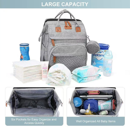 Changing Backpack with Fold-Out Baby Bed, photo 4 of 11