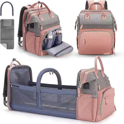 Changing Backpack with Fold-Out Baby Bed, photo 10 of 11