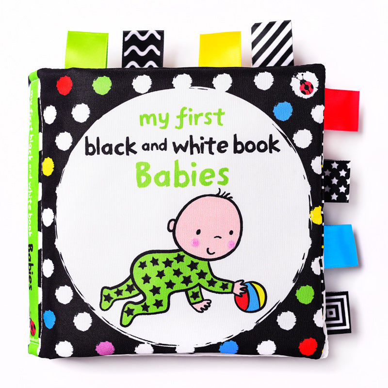Black & White Sensory Cloth Book, photo 9 of 10