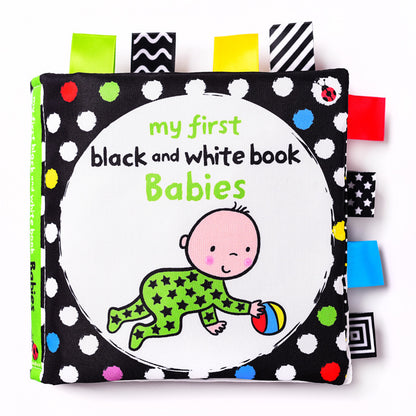Black & White Sensory Cloth Book, photo 4 of 10