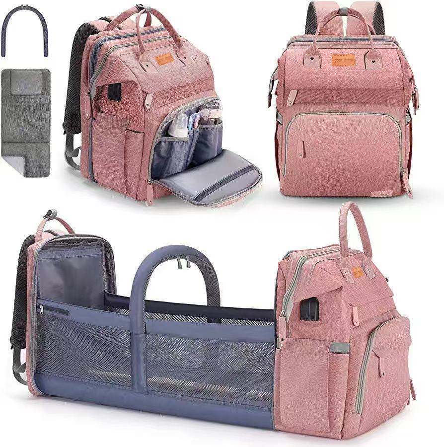 Changing Backpack with Fold-Out Baby Bed, photo 8 of 11
