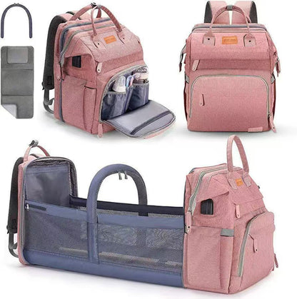 Changing Backpack with Fold-Out Baby Bed, photo 8 of 11