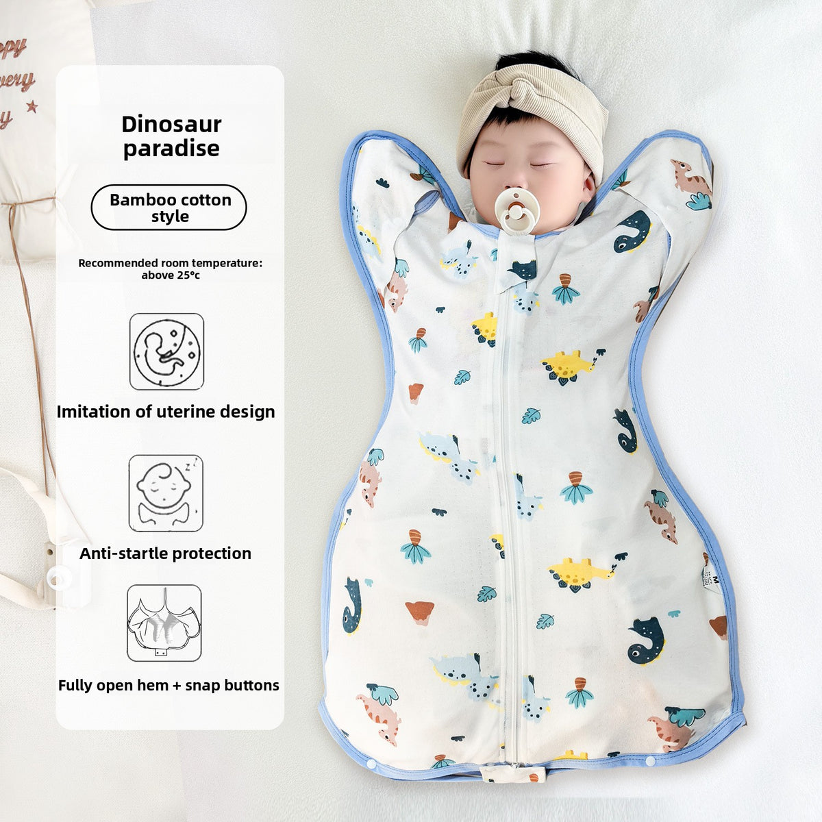 Zip-Up Swaddle Sleeping Bag, photo 15 of 51