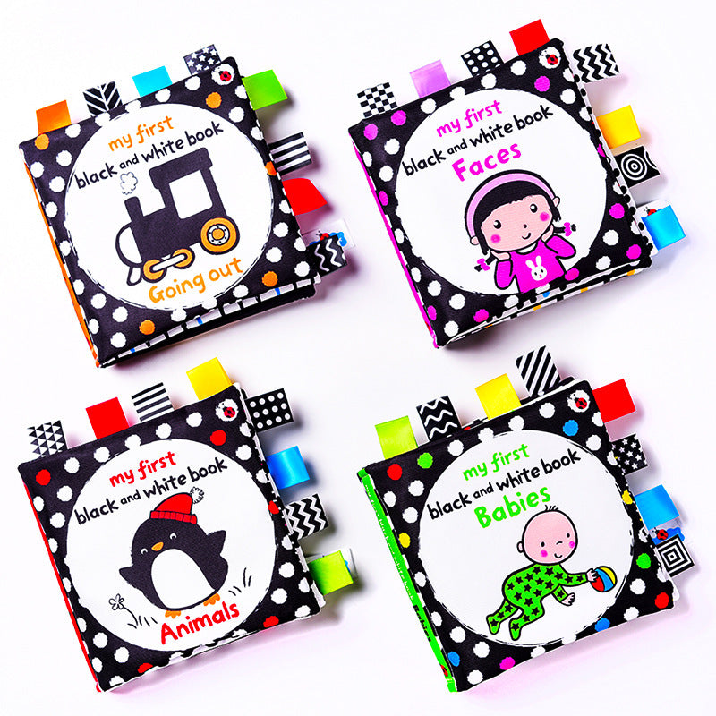 Black & White Sensory Cloth Book