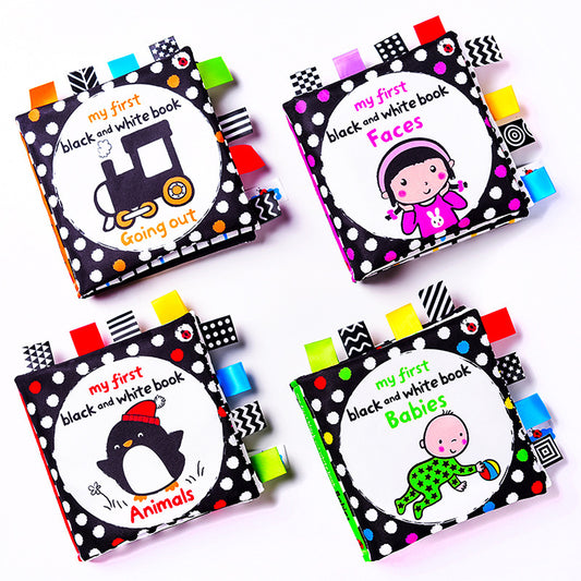 Black & White Sensory Cloth Book
