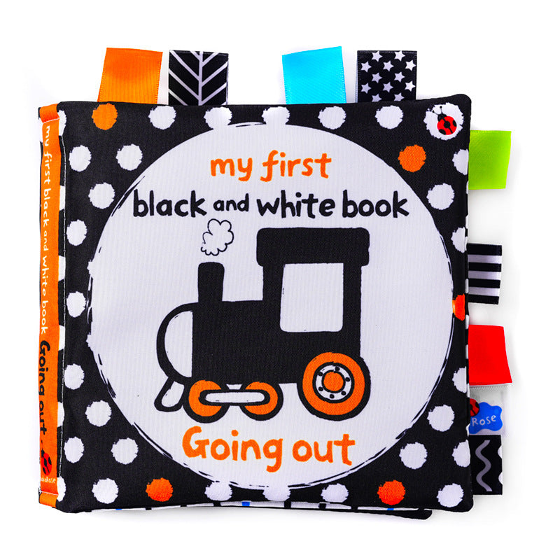 Black & White Sensory Cloth Book, photo 6 of 10