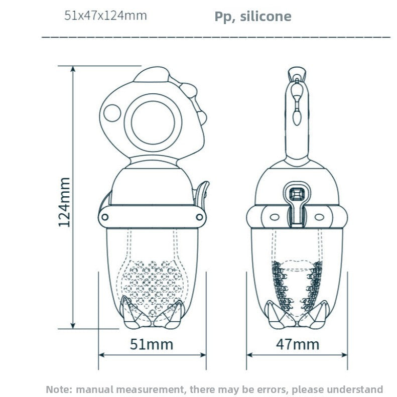 Silicone Fruit Feeder Teether, photo 4 of 8
