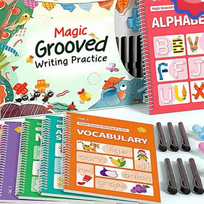 Handwriting Practice Set with Pen Grip