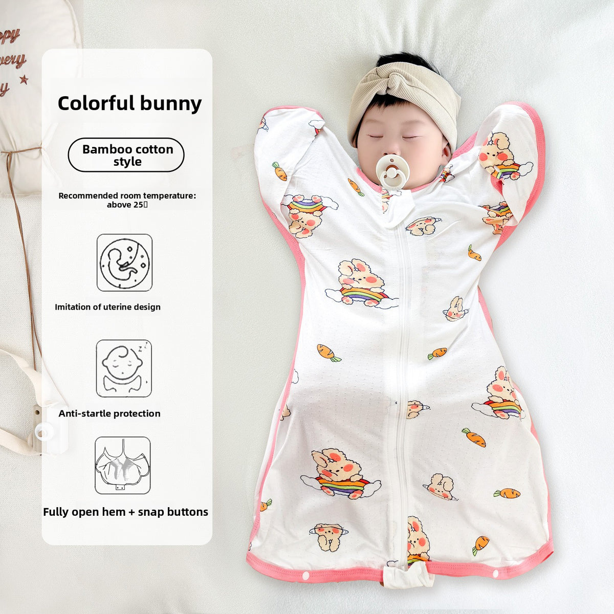 Zip-Up Swaddle Sleeping Bag, photo 7 of 51
