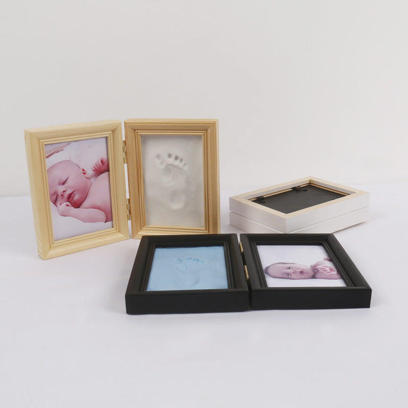 Baby Handprint & Footprint Keepsake Frame, photo 3 of 19