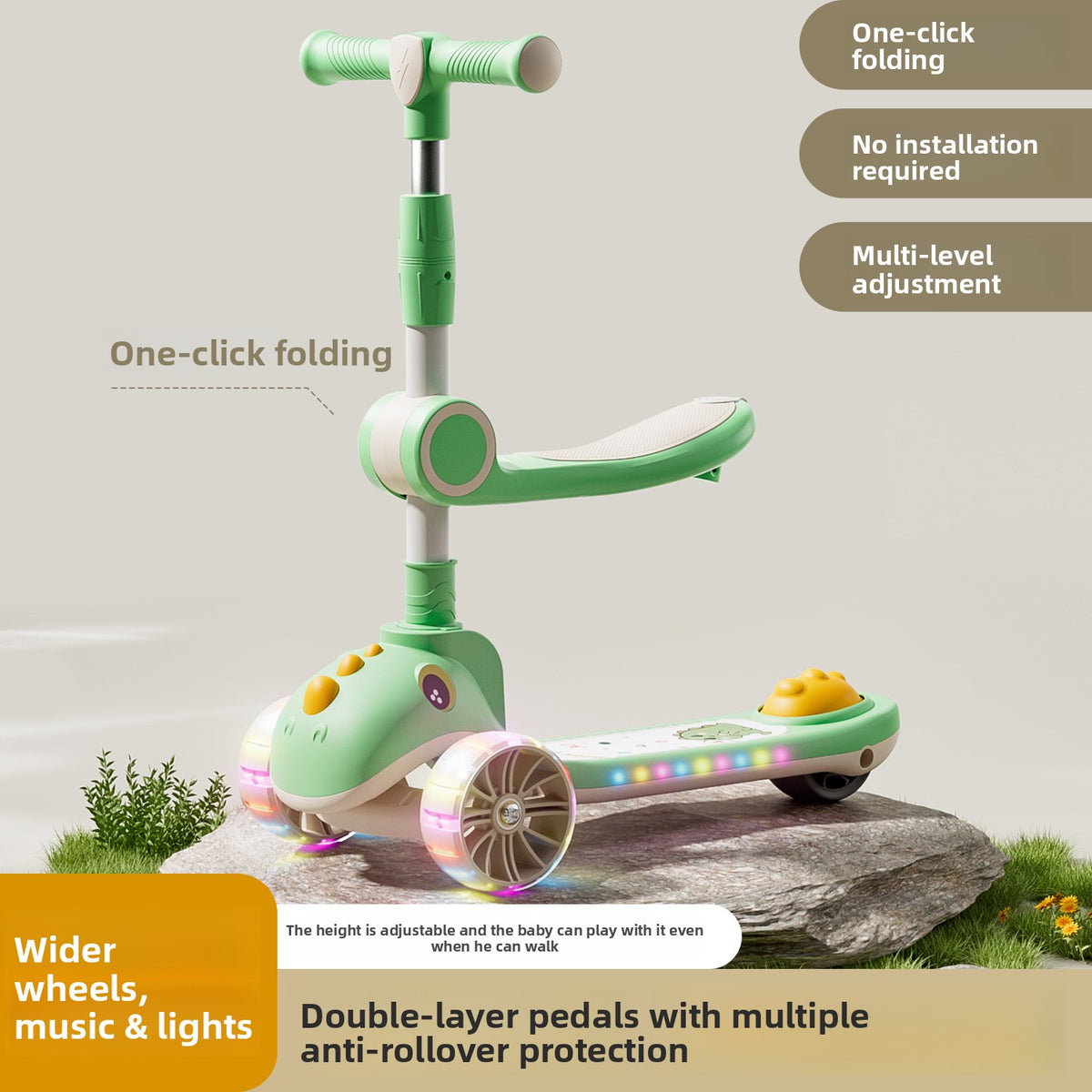 3-in-1 Kids' Scooter, photo 3 of 17