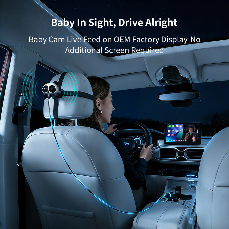 Wireless CarPlay Adapter with Baby Monitor, photo 4 of 7