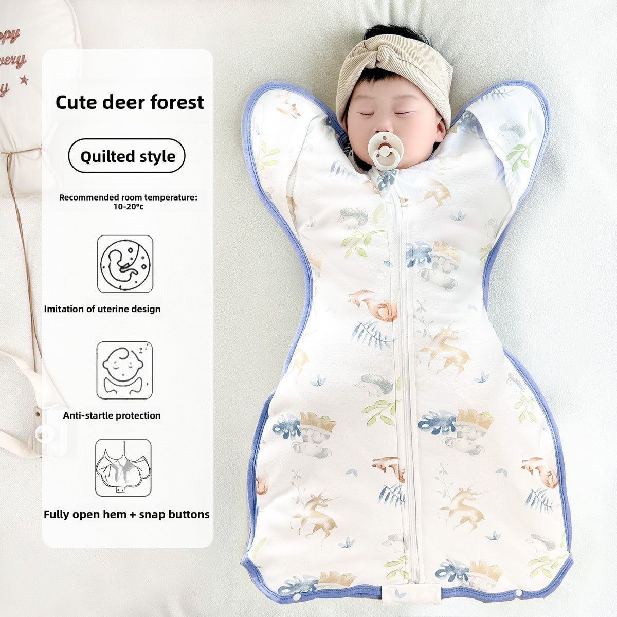 Zip-Up Swaddle Sleeping Bag, photo 44 of 51