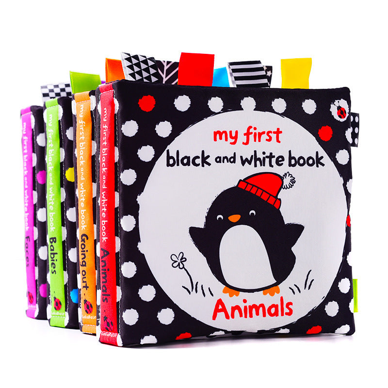 Black & White Sensory Cloth Book, photo 2 of 10