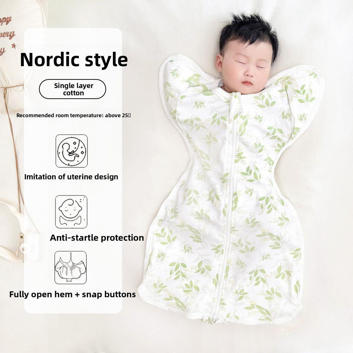 Zip-Up Swaddle Sleeping Bag, photo 28 of 51