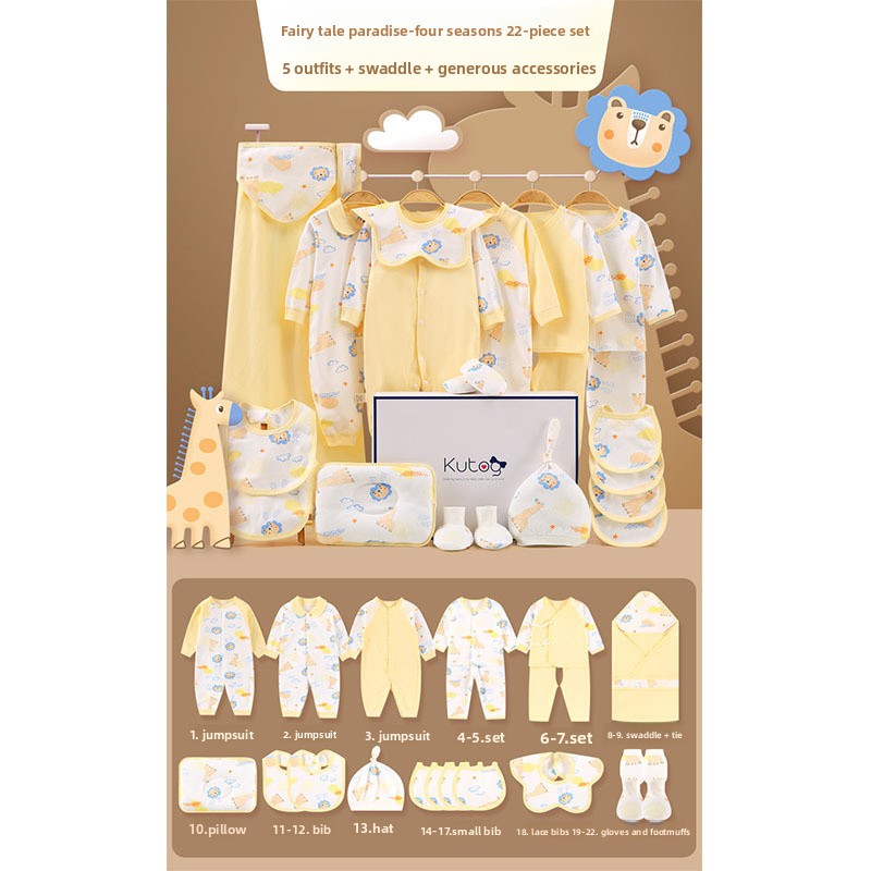Newborn Cotton Clothing Gift Set, photo 22 of 32