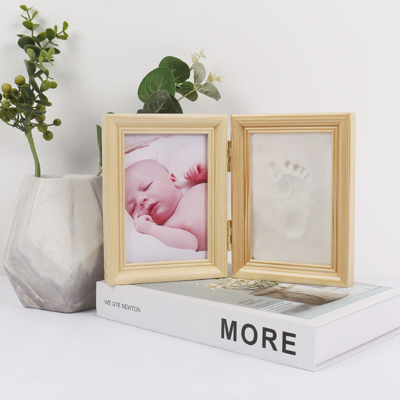 Baby Handprint & Footprint Keepsake Frame, photo 2 of 19