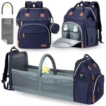 Changing Backpack with Fold-Out Baby Bed, photo 9 of 11
