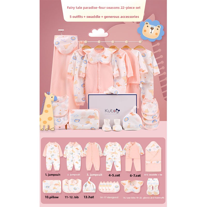 Newborn Cotton Clothing Gift Set, photo 19 of 32