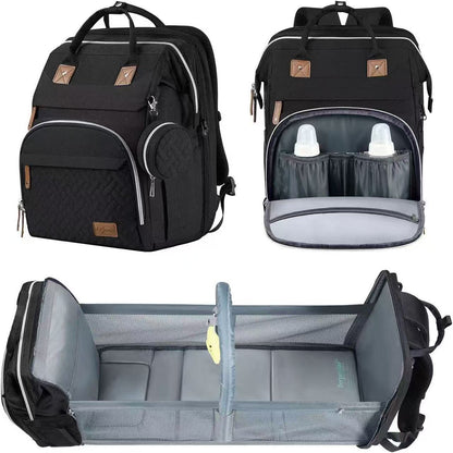 Changing Backpack with Fold-Out Baby Bed, photo 7 of 11