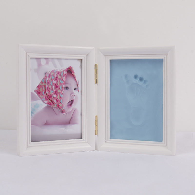 Baby Handprint & Footprint Keepsake Frame, photo 9 of 19