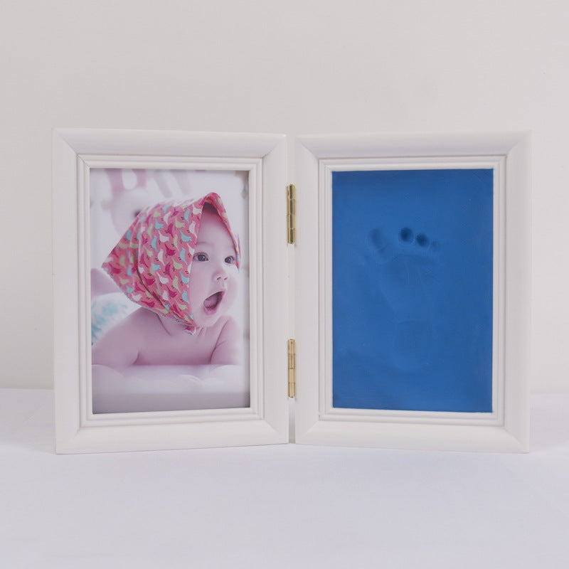 Baby Handprint & Footprint Keepsake Frame, photo 7 of 19