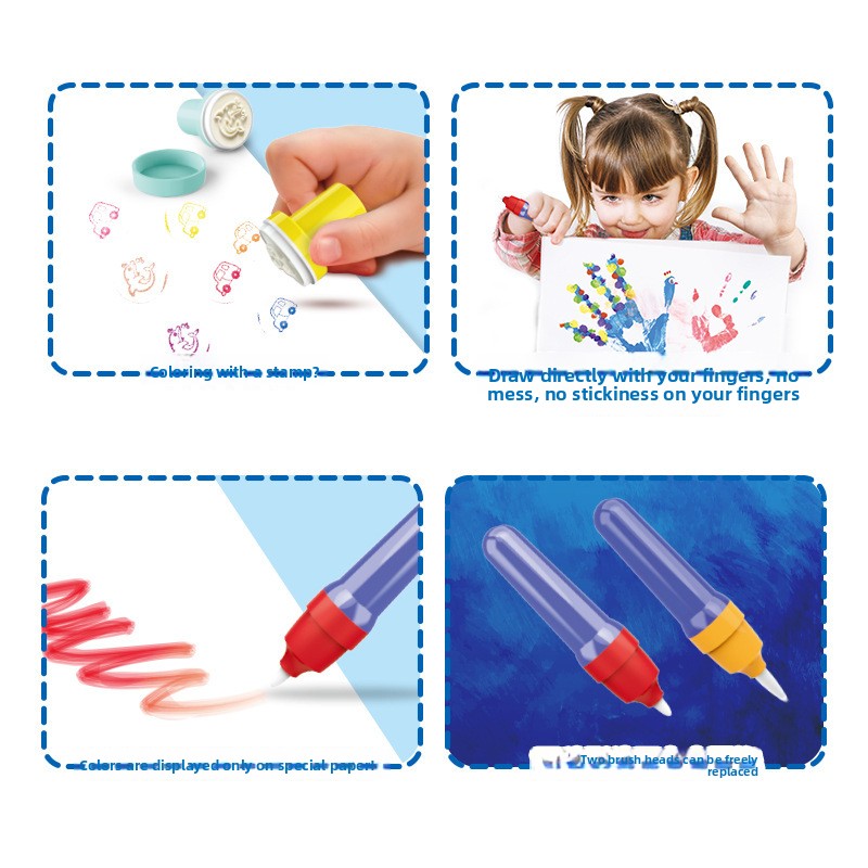 Magic Drawing Pen Set with Magnetic Board, photo 4 of 14
